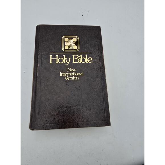 Holy Bible New International Version Red letter edition 1982 Zondervan Indexed - Picture 1 of 9